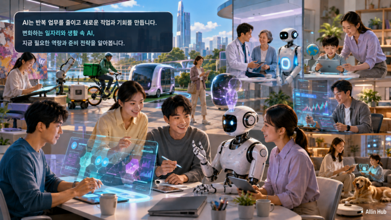 AI가 가져올 미래, 일자리와 우리의 삶은 어떻게 달라질까?